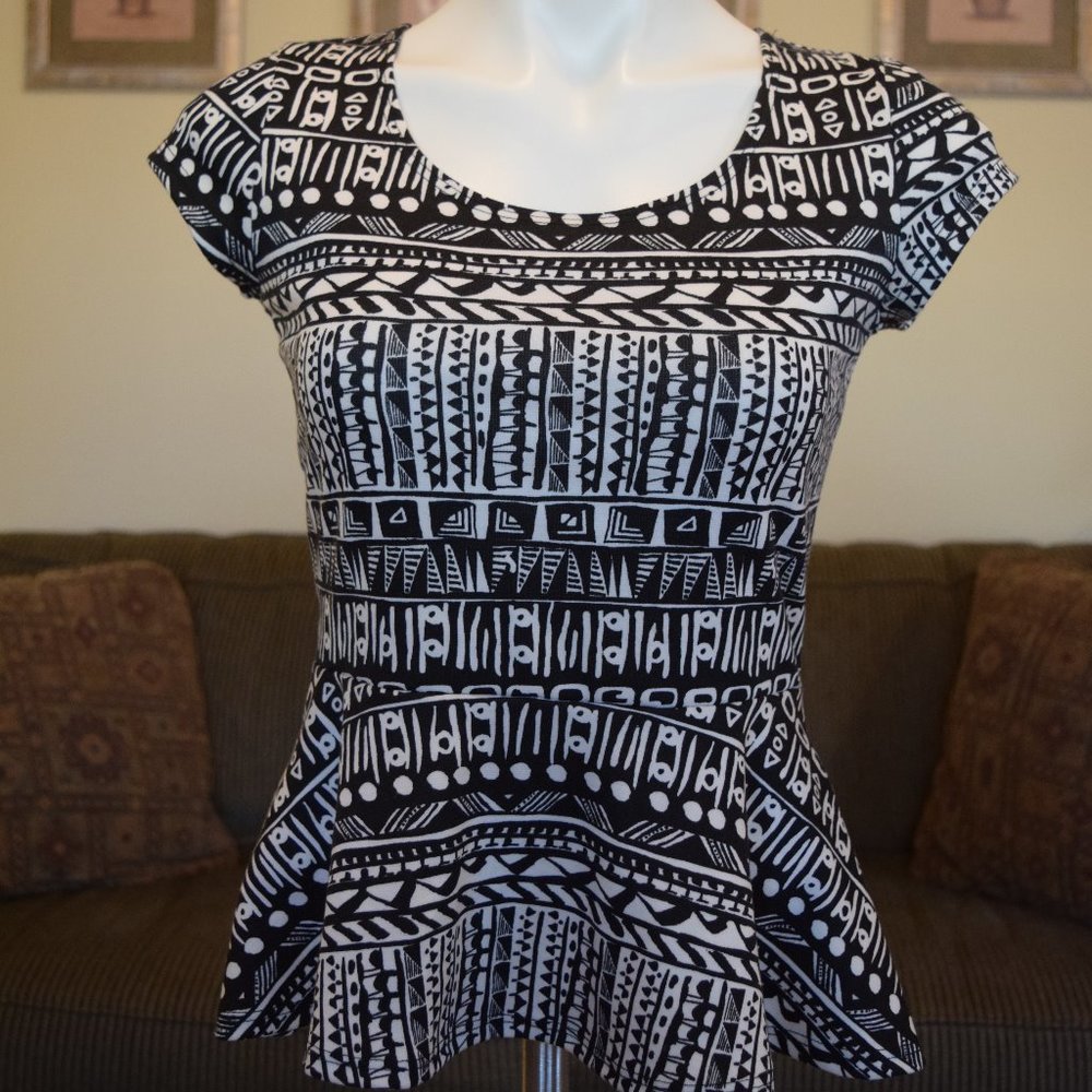 🌸 Charlotte Russe Multi Print Top